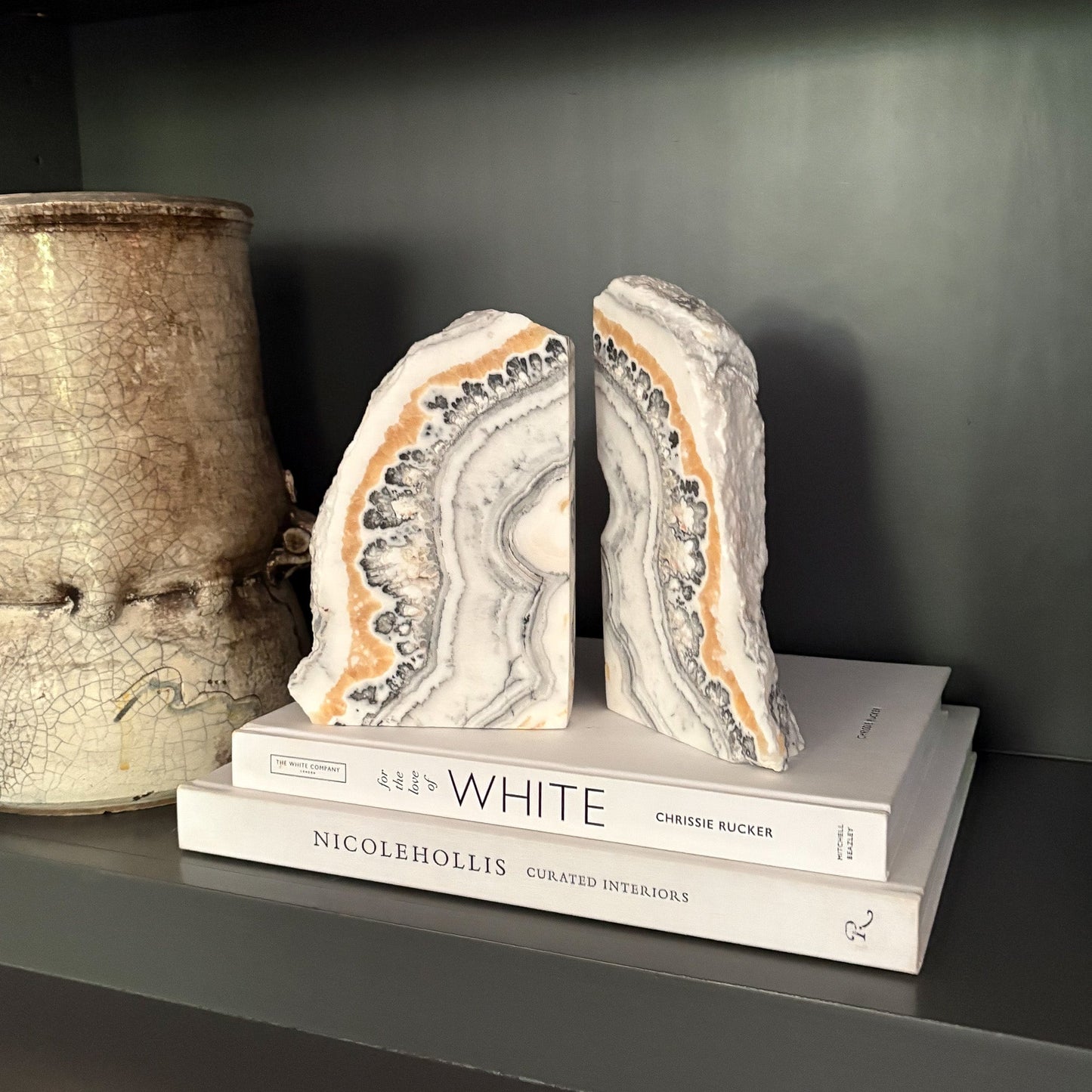 natural stone office decor
