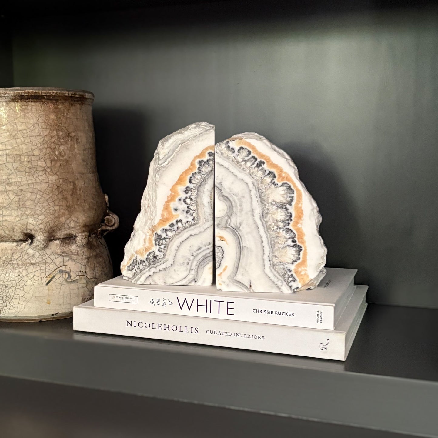 onyx bookends