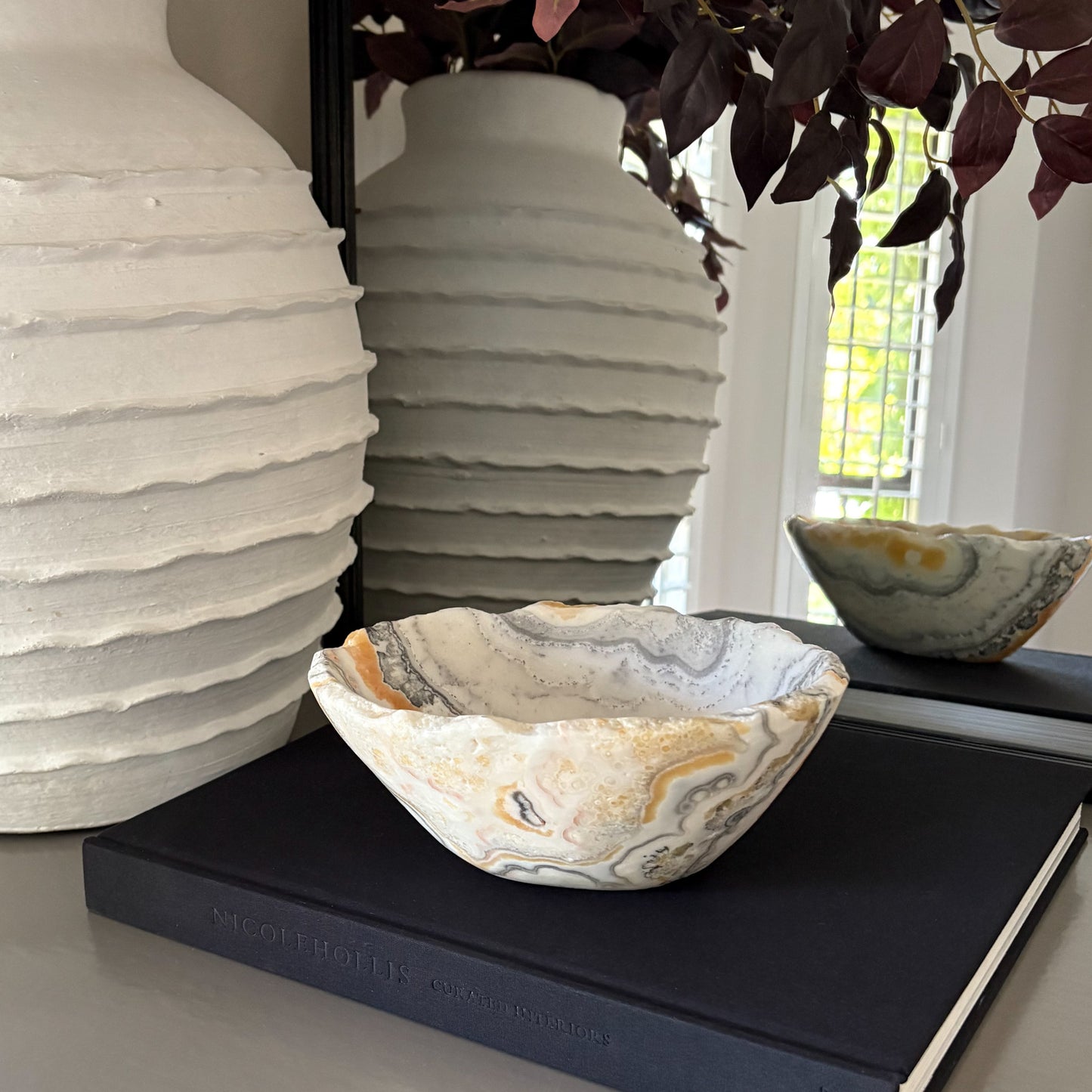 onyx accent bowl