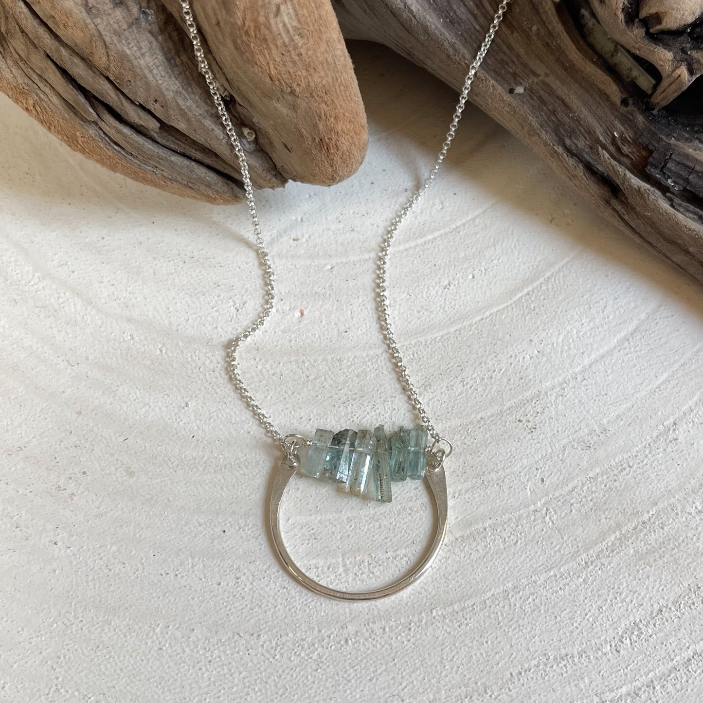 Aquamarine Boho Necklace