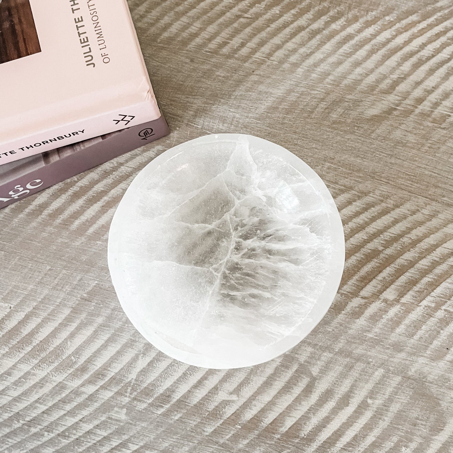 Selenite Trinket Dish - Rare Earth Mercantile