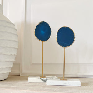 blue agate home decor