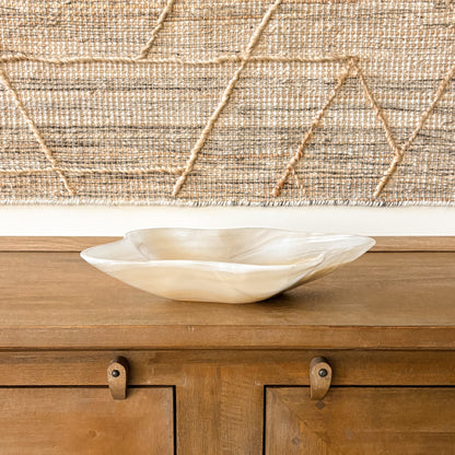 Luxury amber onyx decorative bowl for coffee table styling