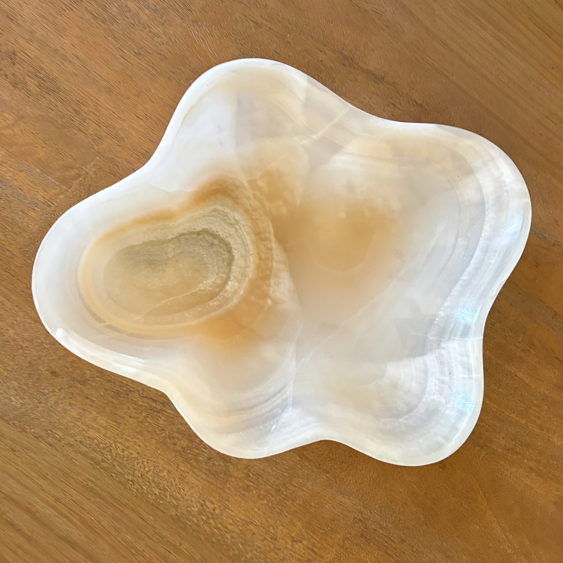 Natural stone decorative bowl for modern home décor