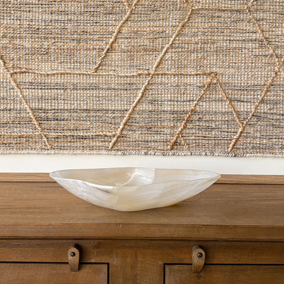 Natural stone decorative bowl for modern home décor