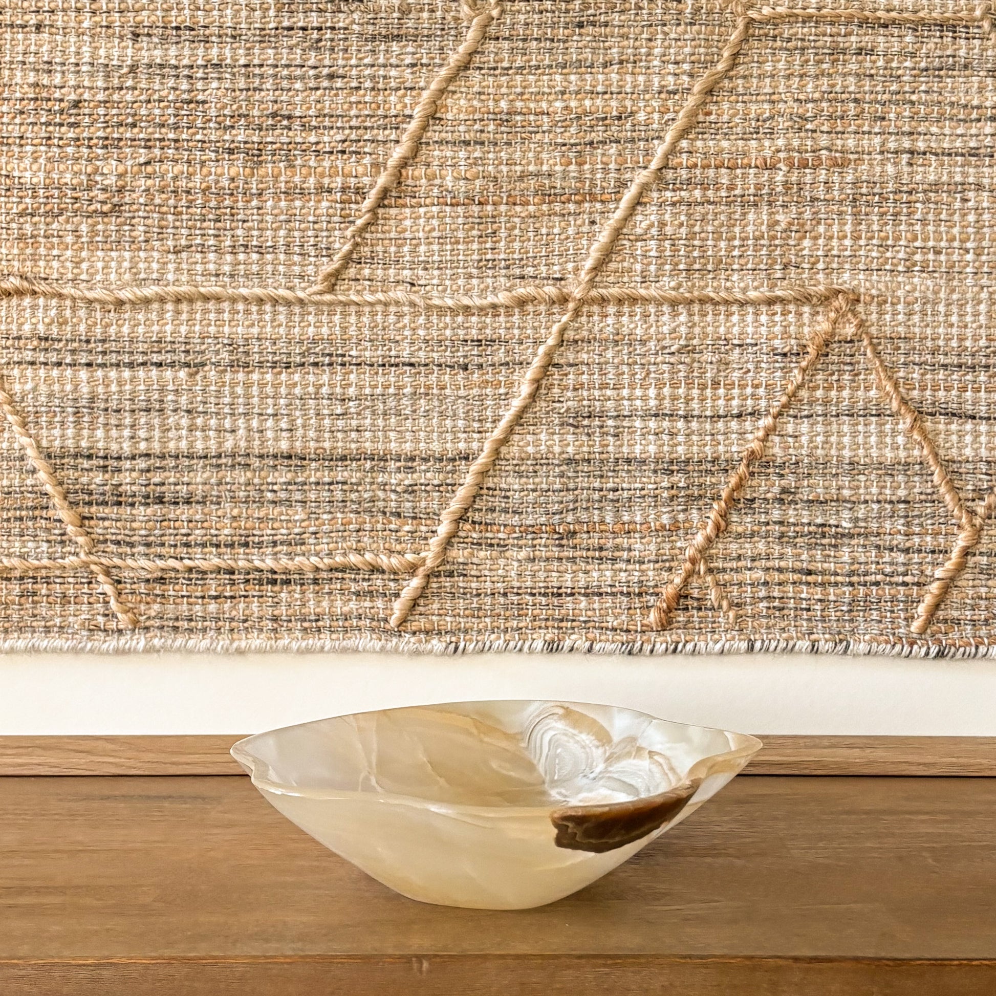 Luxury natural onyx bowl decorative accent