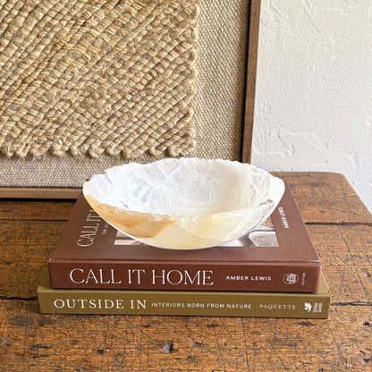 decorative onyx bowl