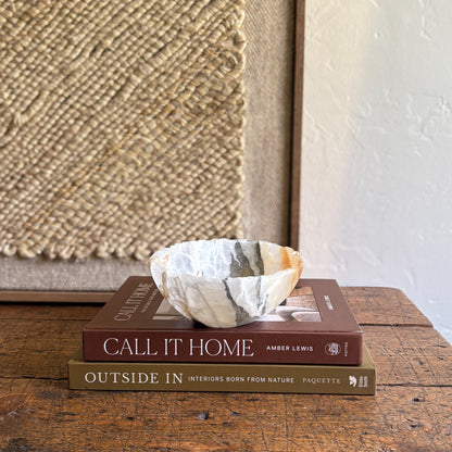 onyx coffee table bowl