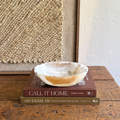 decorative onyx bowl