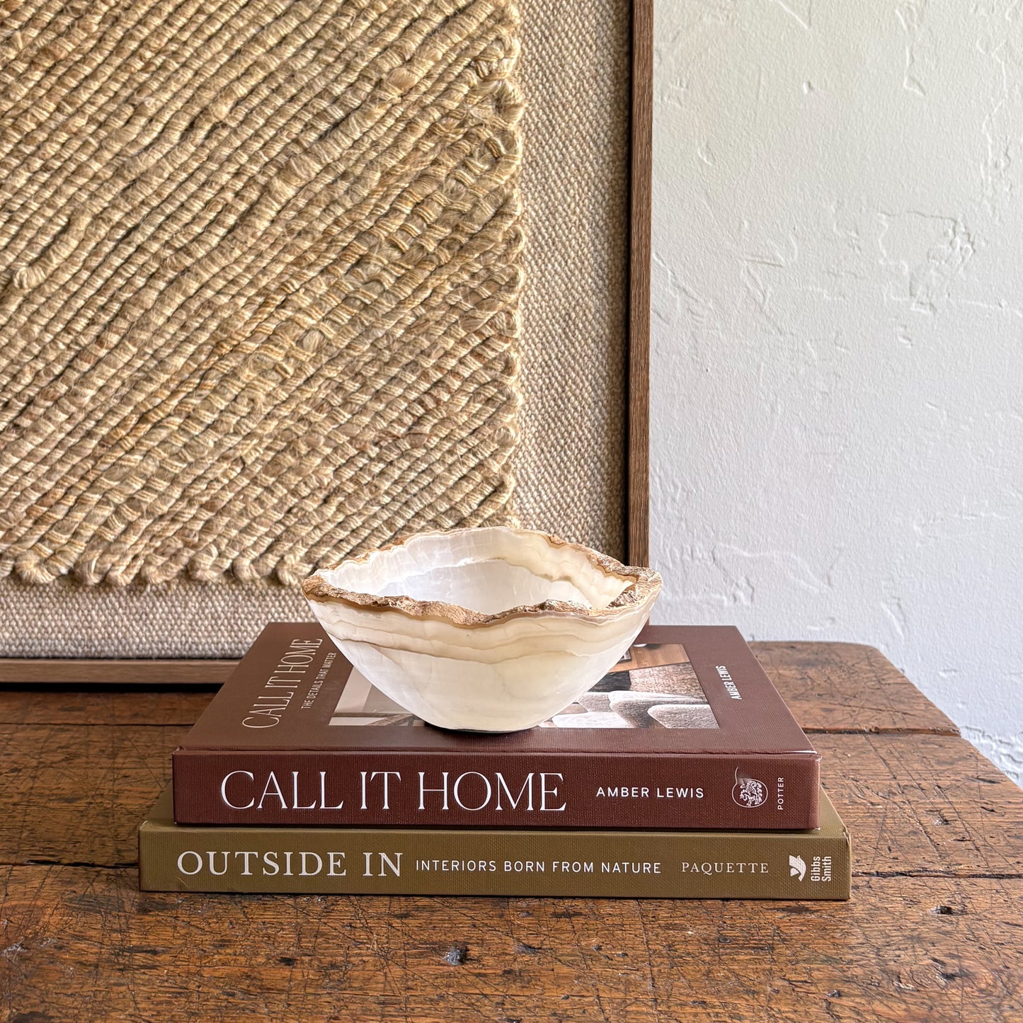 onyx coffee table bowl
