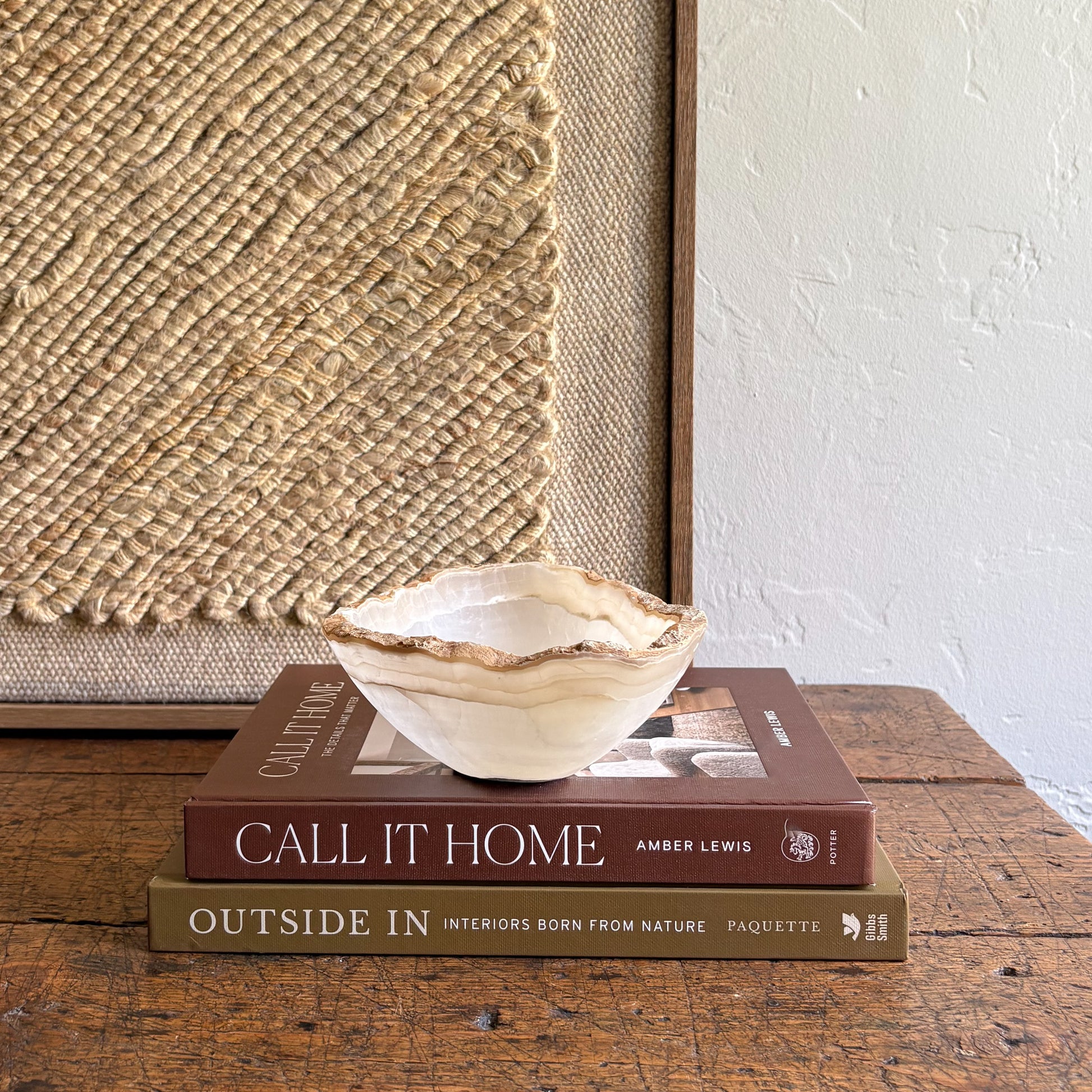 onyx coffee table bowl