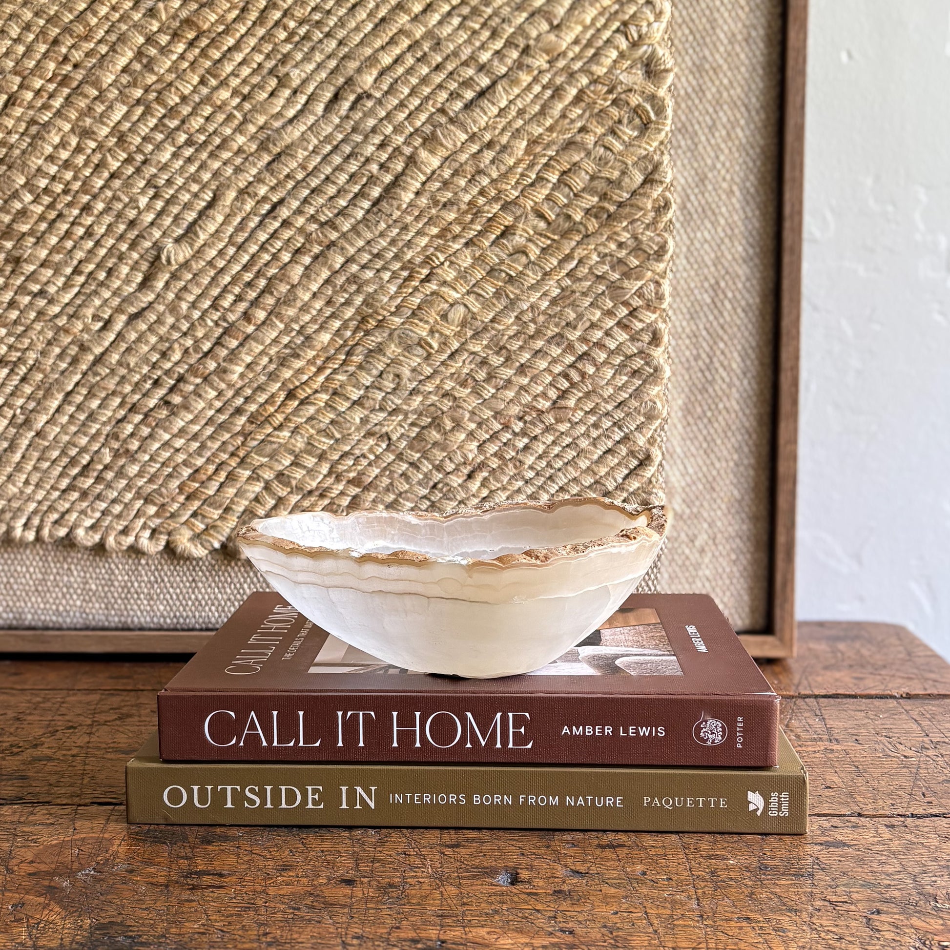 neutral onyx bowl