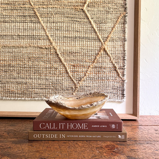 decorative onyx bowl with natural edge