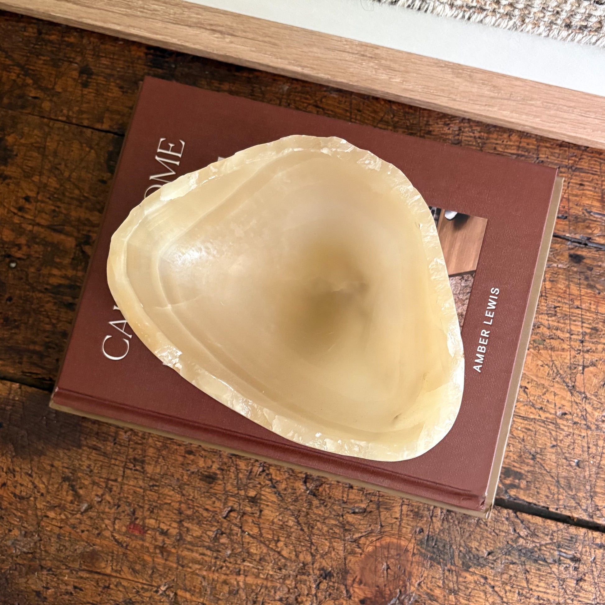 onyx coffee table bowl