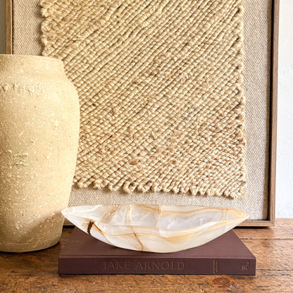 artisan carved onyx bowl