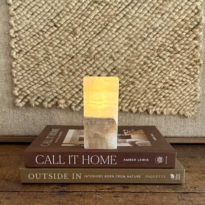 Amber Onyx Tealight Candle Holder
