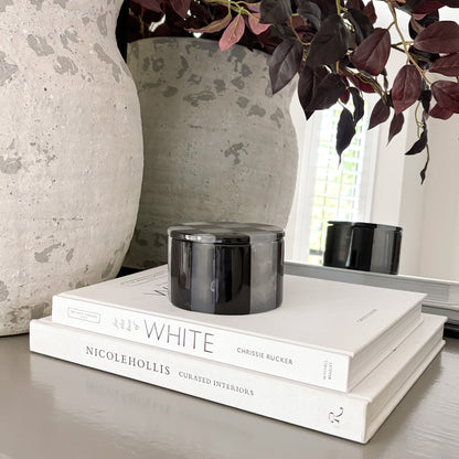decorative marble and onyx lidded box