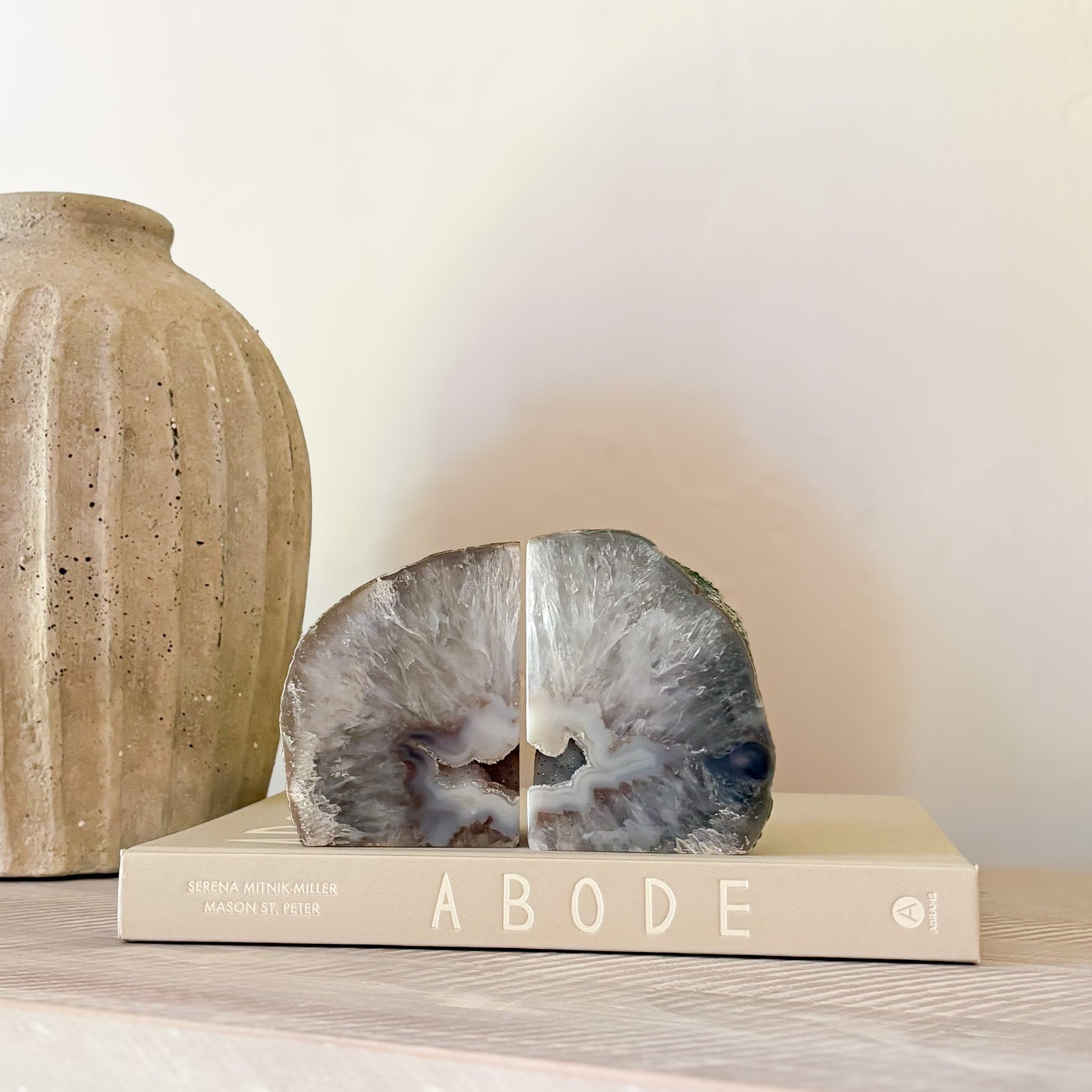 geode center bookends
