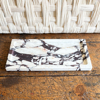 natural home decor, natural home accents, marble vanity tray