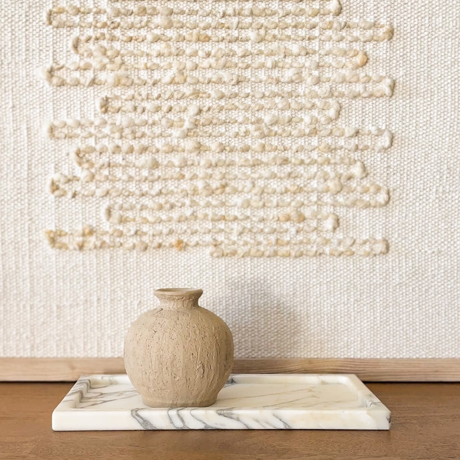 Luxury Italian Calacatta Vagli marble decorative tray