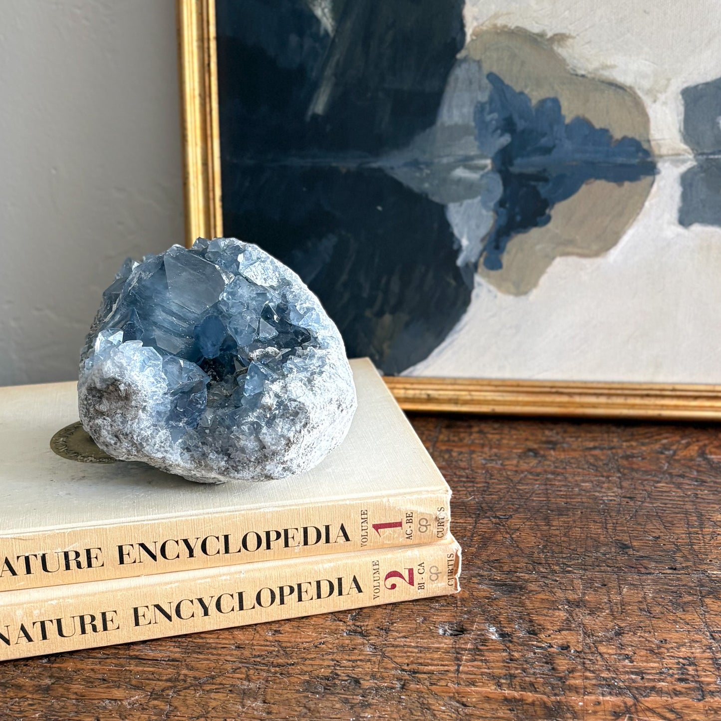 Celestite Crystal Cluster