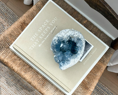 Celestite Crystal Cluster