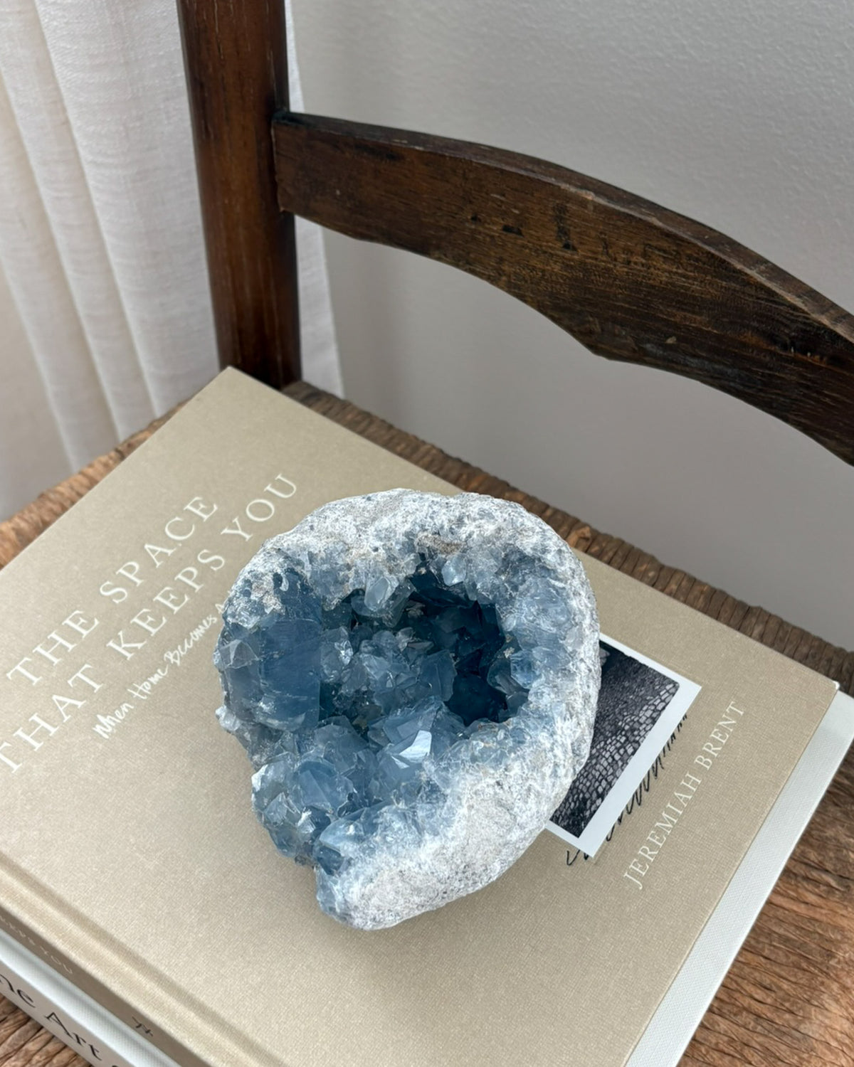 Celestite Crystal Cluster