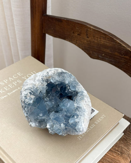 Celestite Crystal Cluster