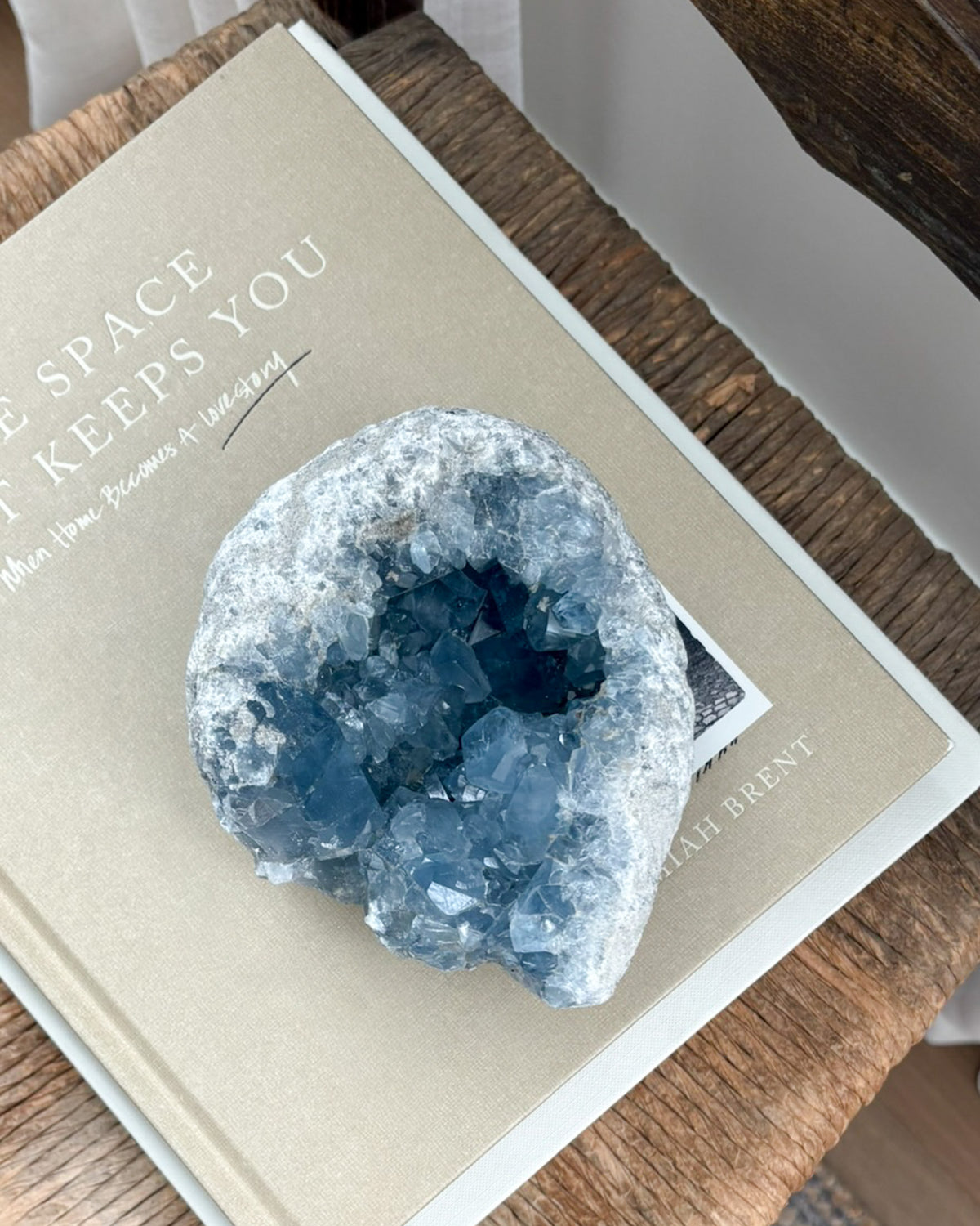 Celestite Crystal Cluster