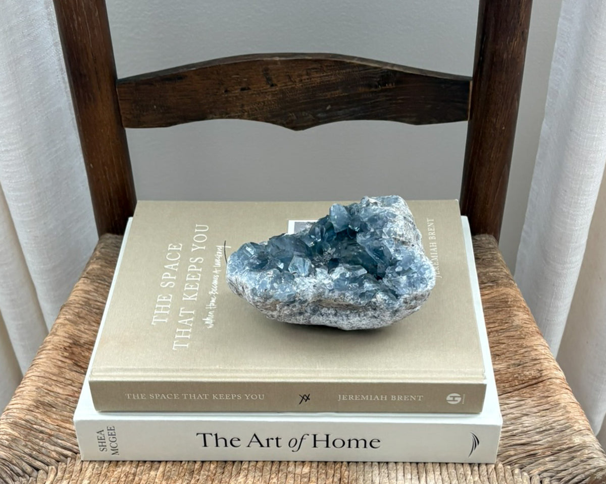 Celestite Crystal Cluster