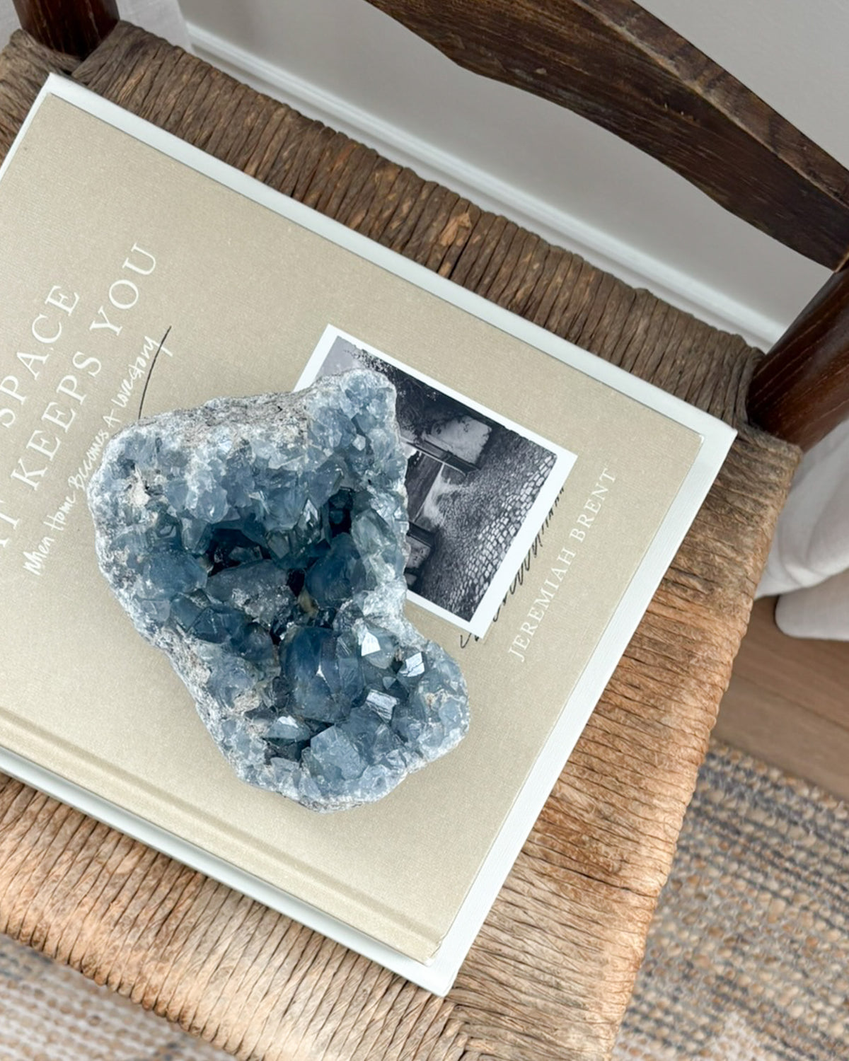 Celestite Crystal Cluster