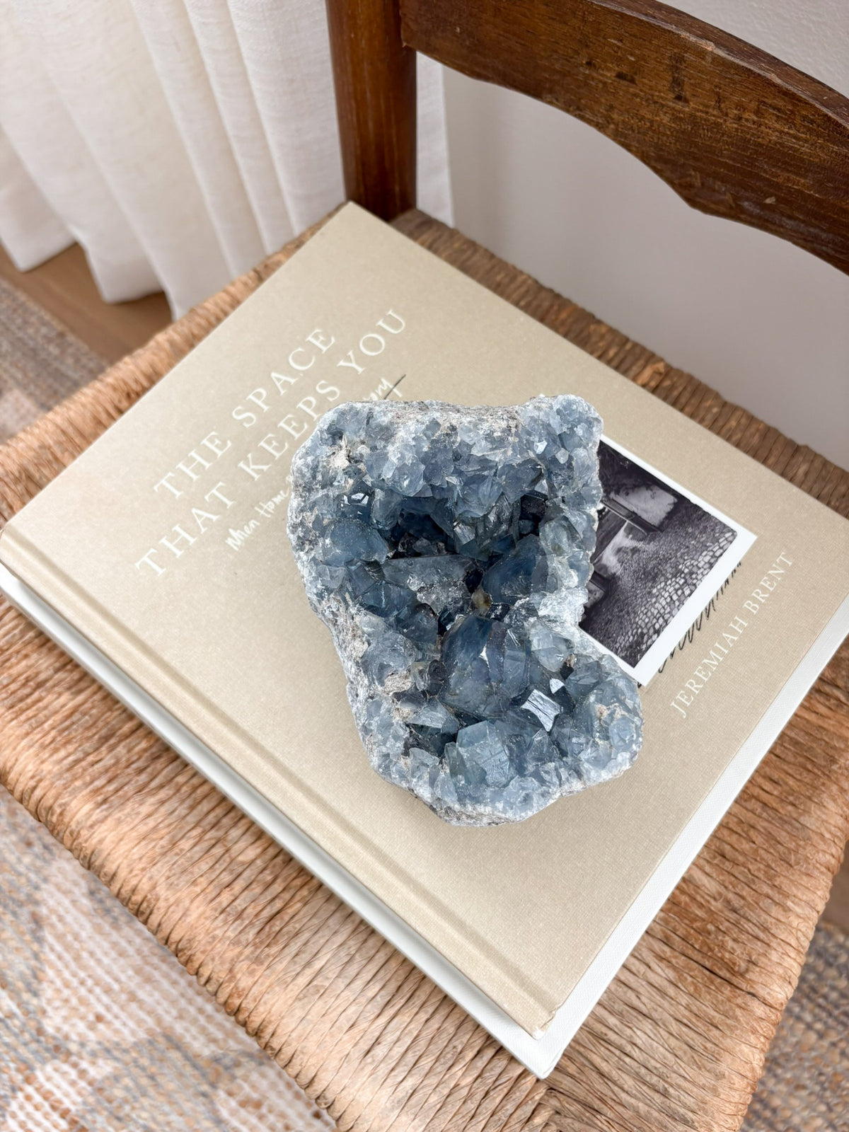 Celestite Crystal Cluster