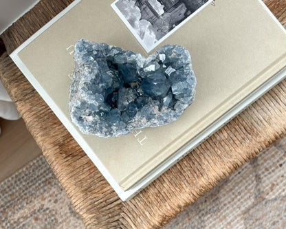 Celestite Crystal Cluster