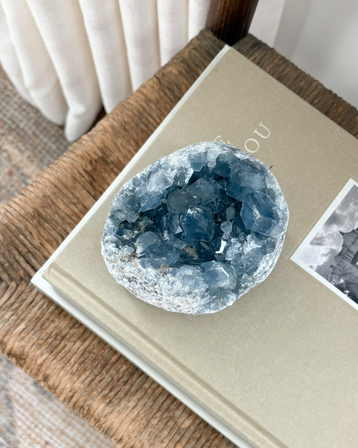 Celestite Crystal Cluster
