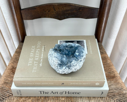 Celestite Crystal Cluster