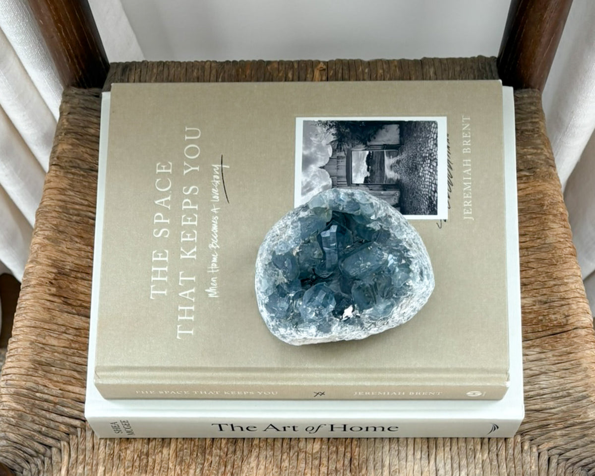 Celestite Crystal Cluster