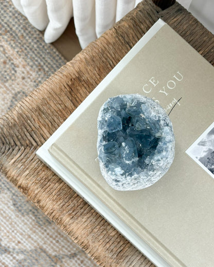 Celestite Crystal Cluster