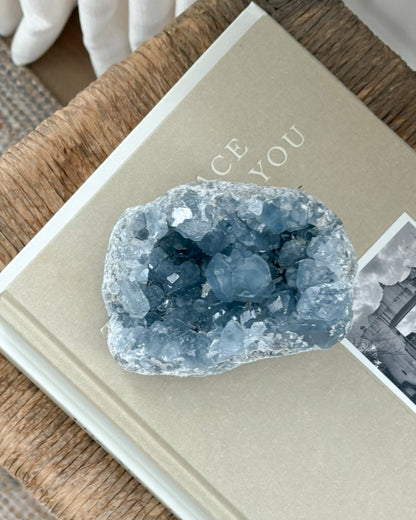 Celestite Crystal Cluster