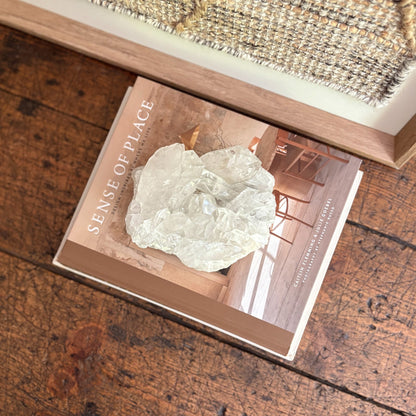 quartz crystal decorative object
