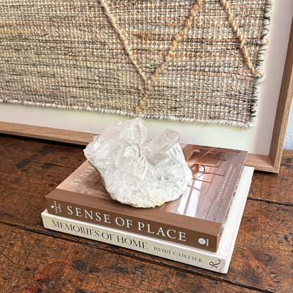 decorative brazilian quartz crystal