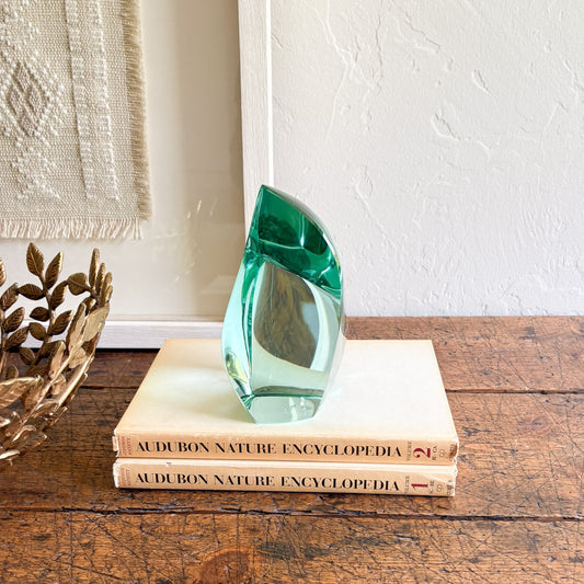 modern green glass home decor