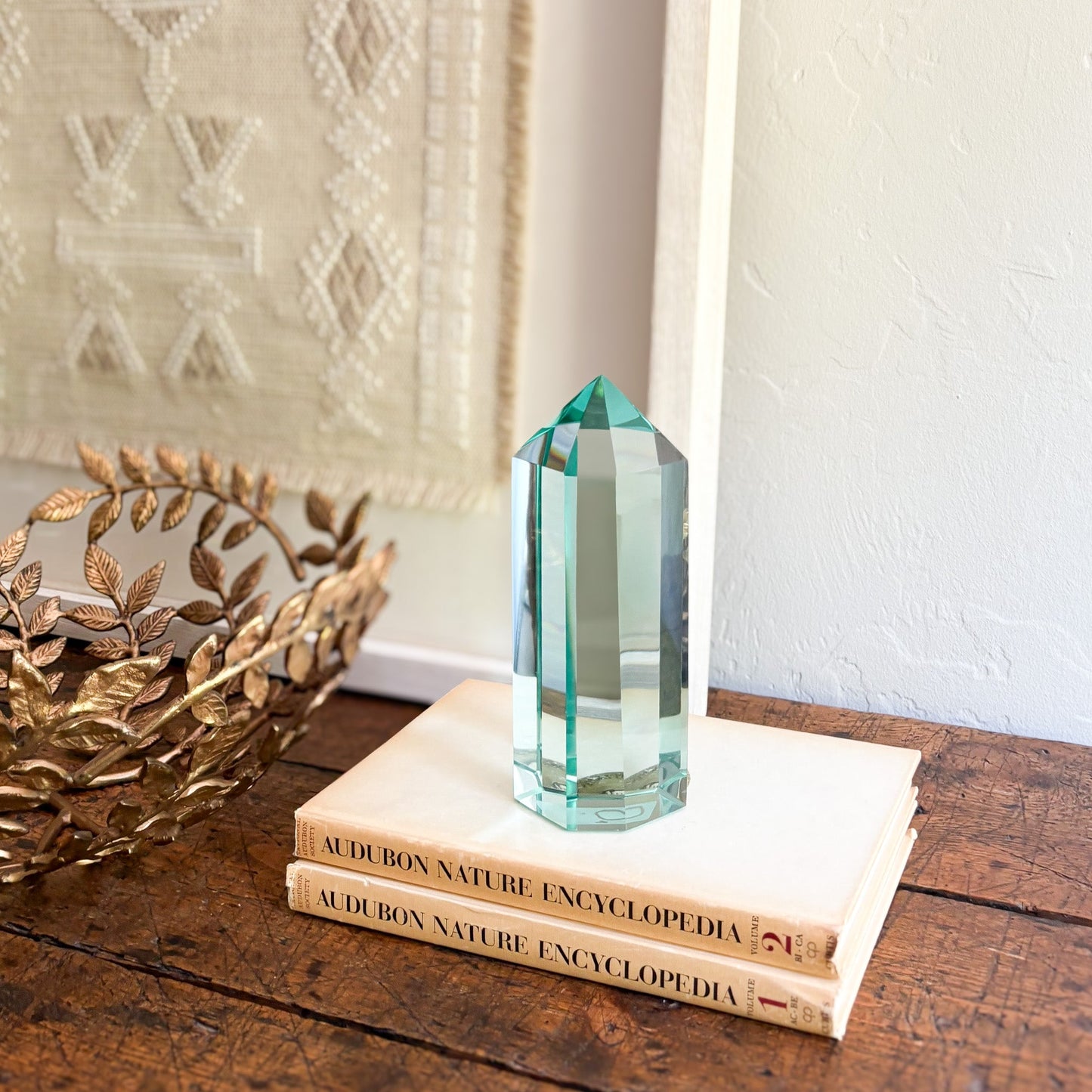 Green Glass Prism