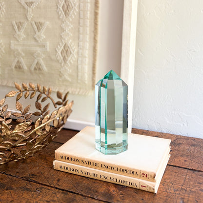Green Glass Prism