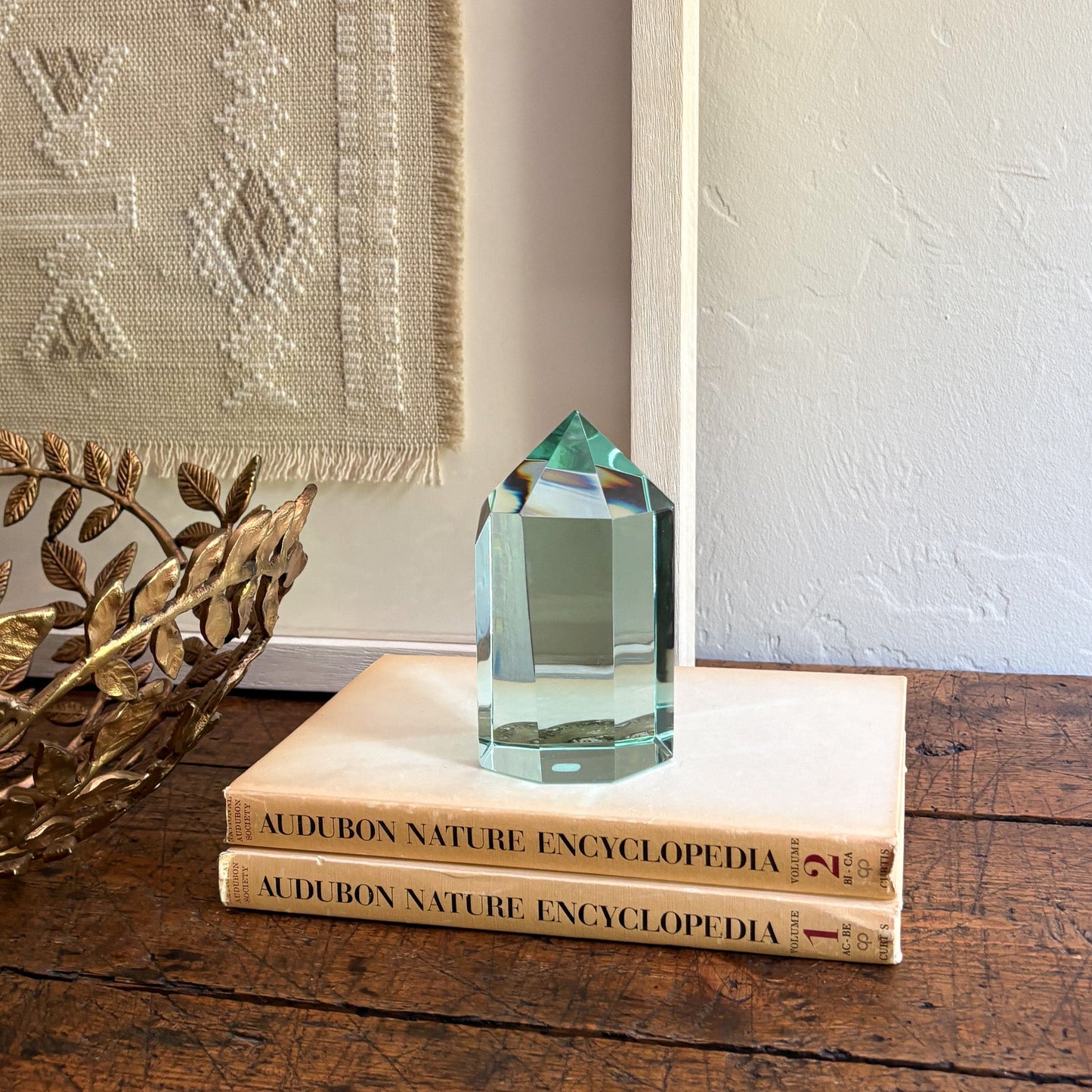 modern green glass home decor