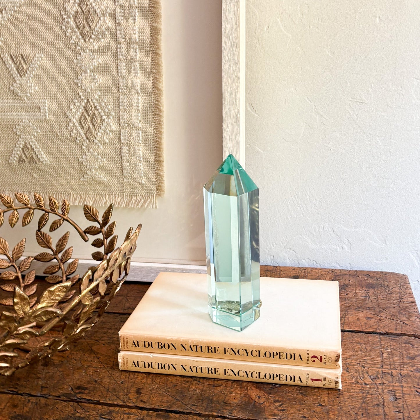 modern green glass home decor