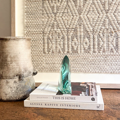 green glass home accents
