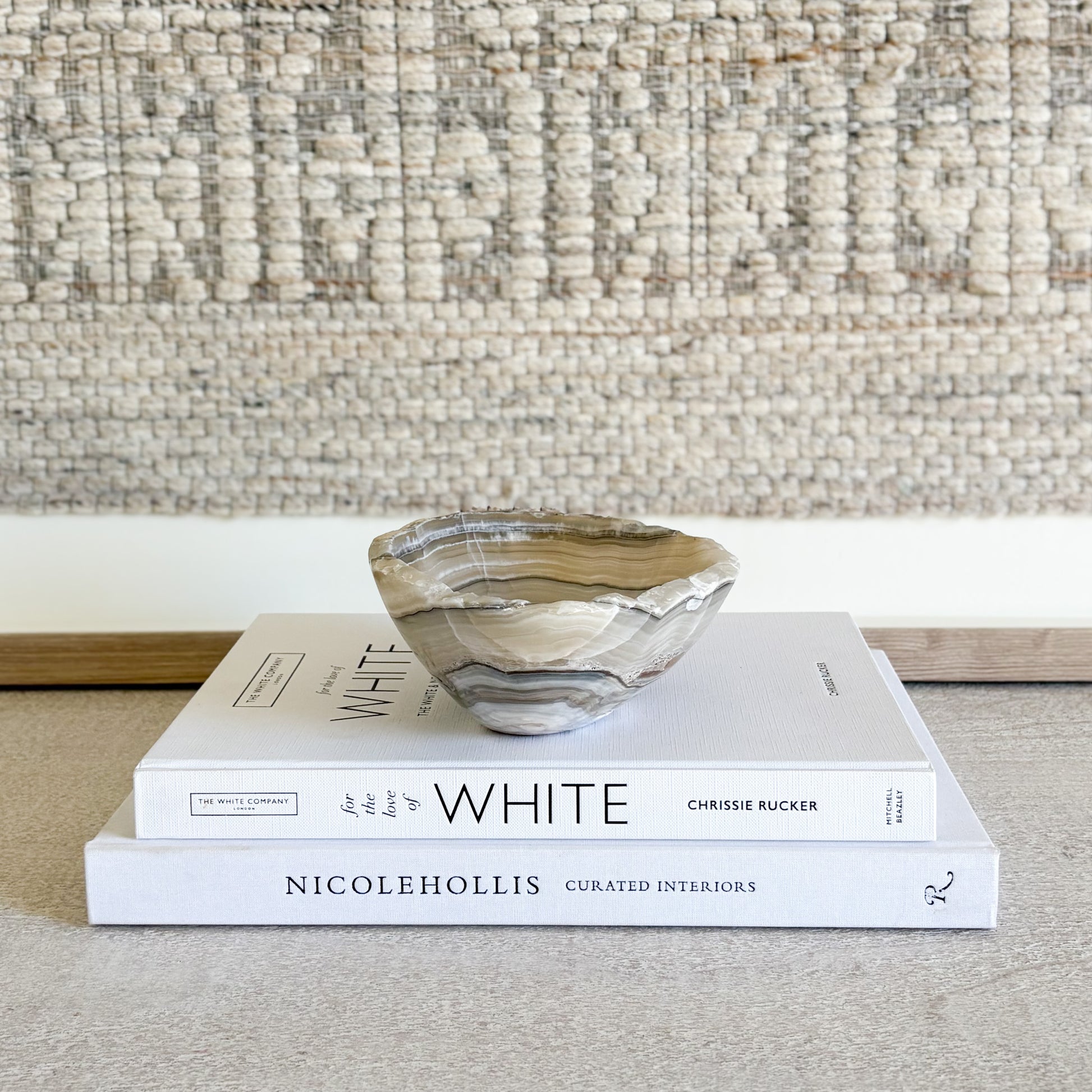 neutral onyx bowl, neutral home acccnts