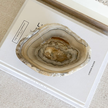 onyx coffee table bowl