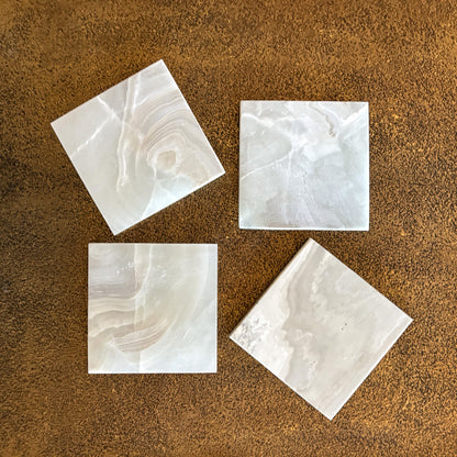 handcrafted stone coasters