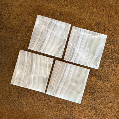 natural stone wine coasters